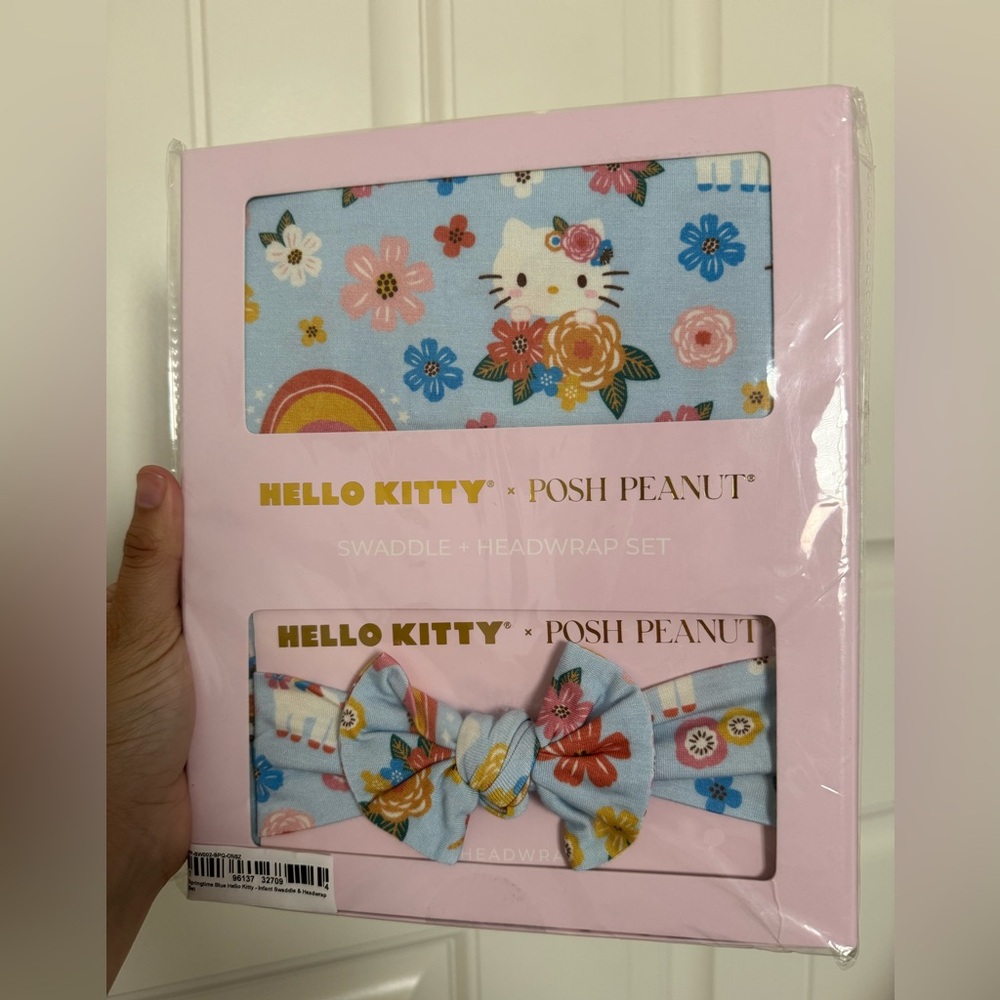 Posh peanut hello kitty swaddle